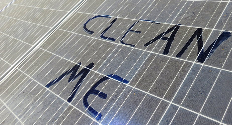 Solar Panel Cleaning - Nature's Generator