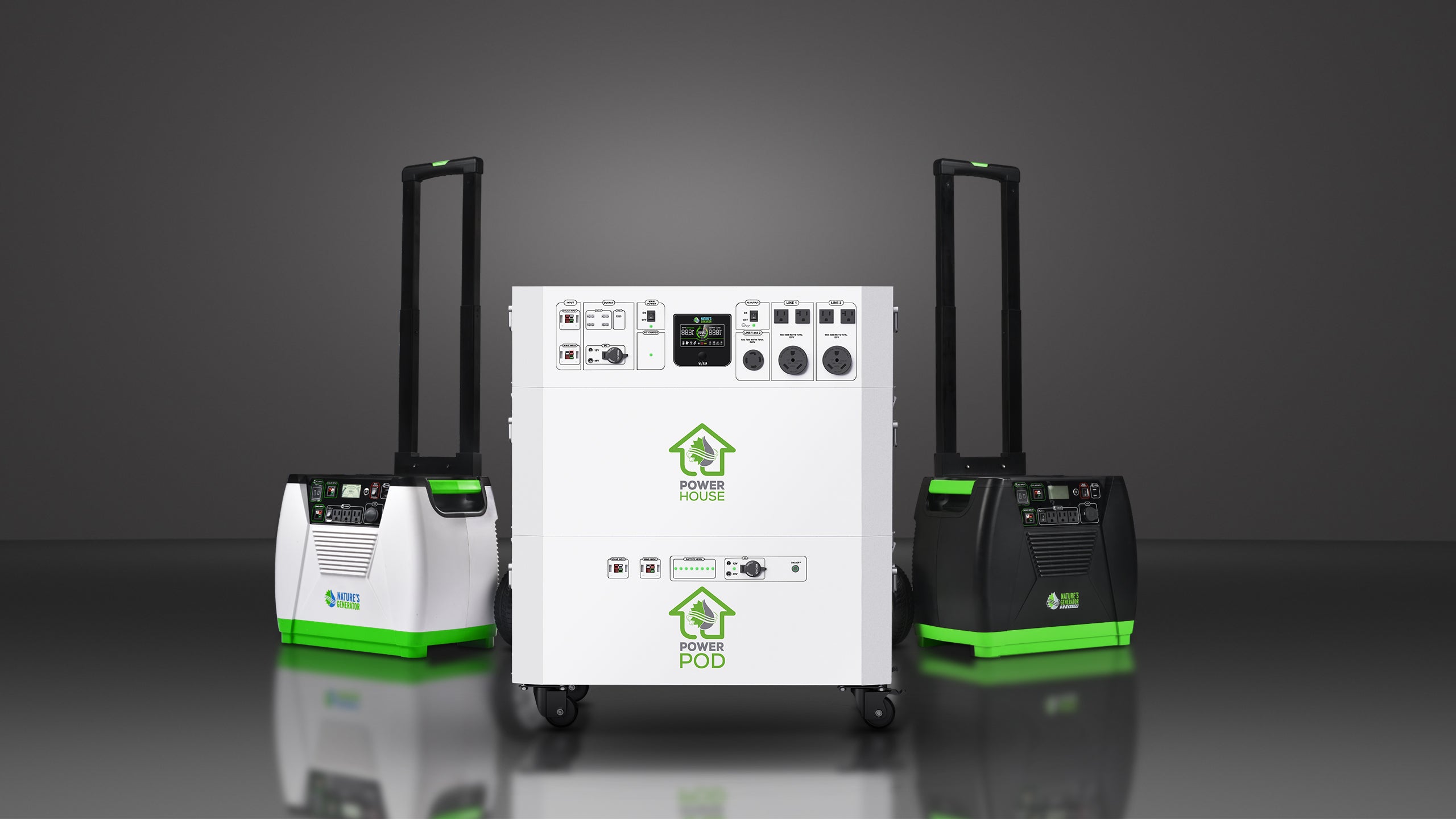 Solar Generator Wind Whole Home Power Backup Nature S Generator